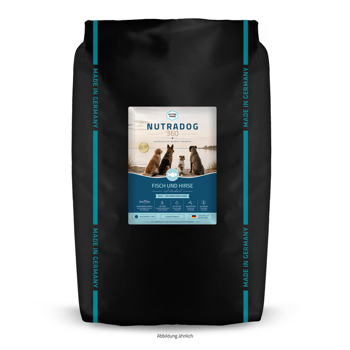 Nutradog360 Fisch und Hirse